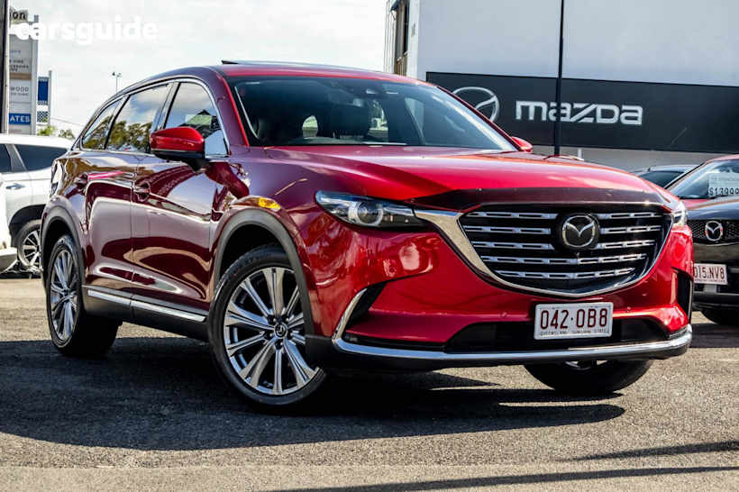 Red 2021 Mazda CX-9 SUV AZAMI 4X4