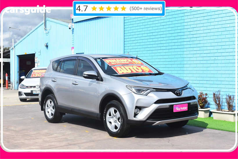 Silver 2017 Toyota RAV4 SUV GX F