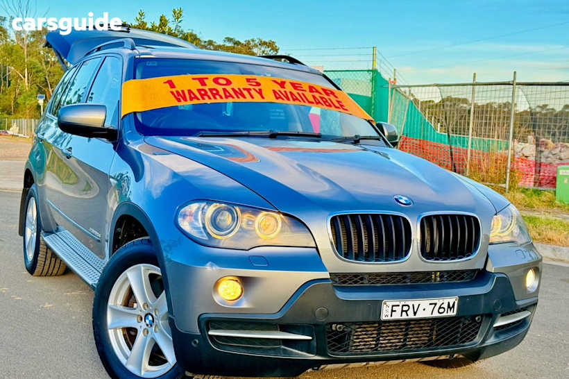 Grey 2009 BMW X5 Wagon Xdrive 30D