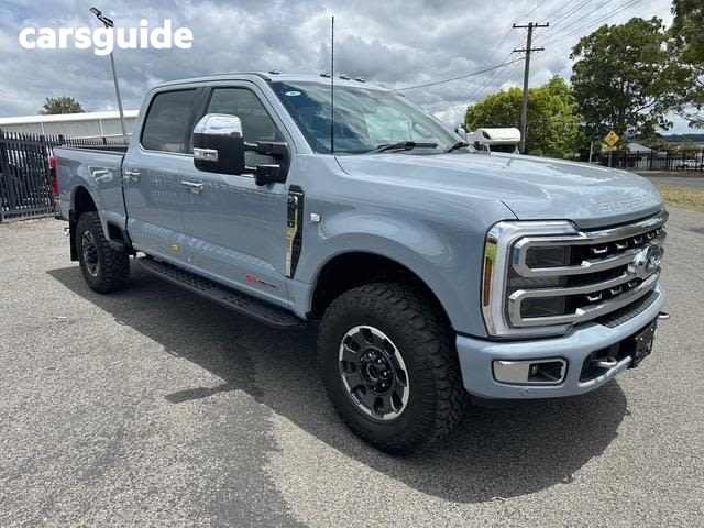 Grey 2024 Ford F250 Ute Tray PLATINUM