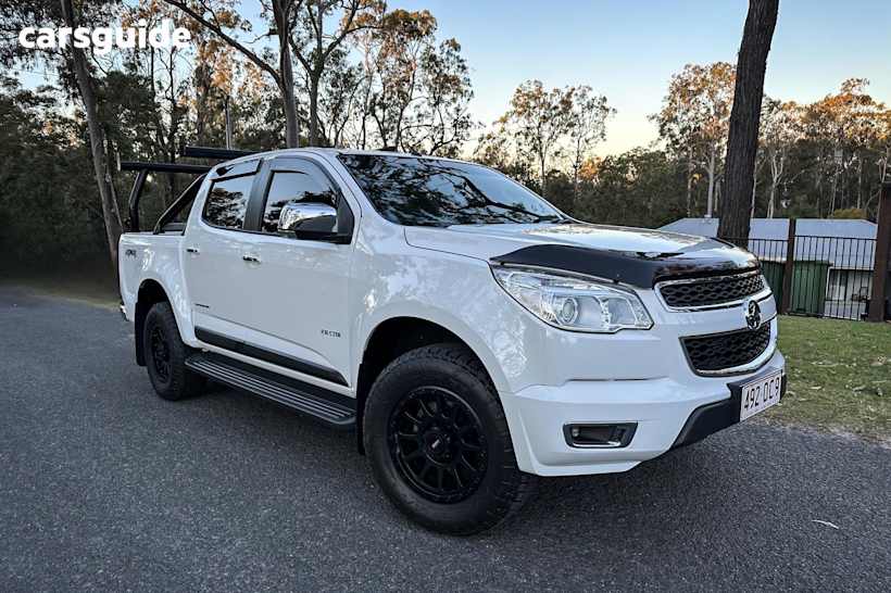 White 2013 Holden Colorado Ute Tray LTZ 4X4
