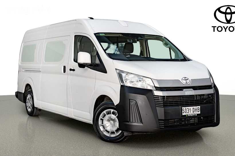 White 2023 Toyota HiAce Commercial R