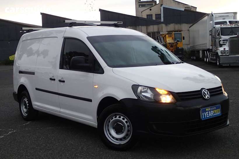 White 2015 Volkswagen Caddy Van Tdi250