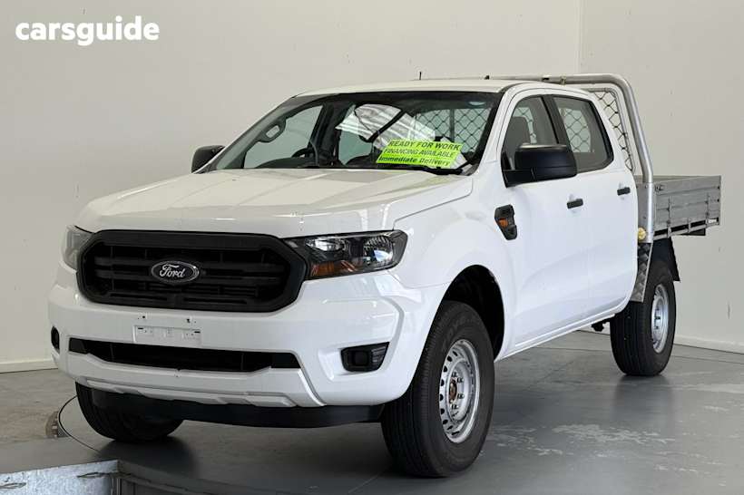 White 2022 Ford Ranger Double Cab Chassis Xl 2.2 (4X4)
