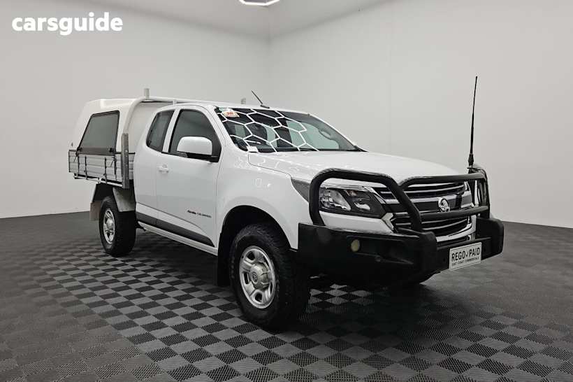 White 2018 Holden Colorado Ute Tray LS 4X4