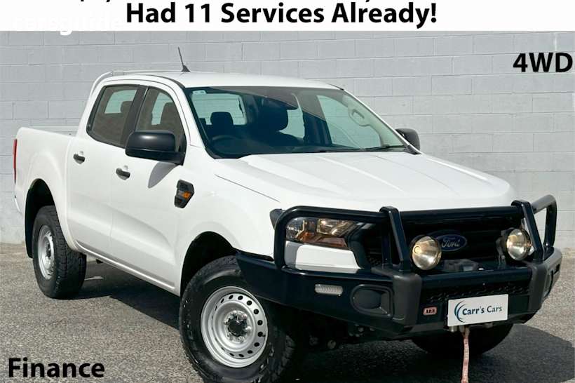 White 2021 Ford Ranger Ute Tray XL 4X4