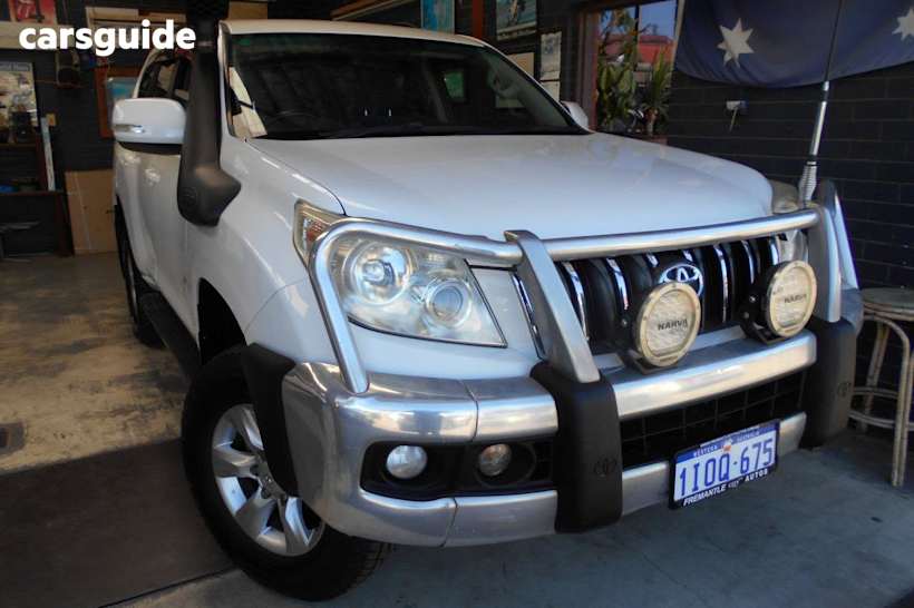 White 2012 Toyota Landcruiser Prado Wagon Gxl (4X4)