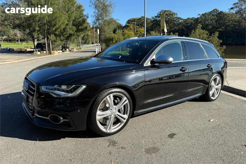 Black 2014 Audi S6 Sedan 4WD