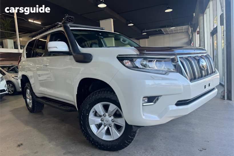White 2022 Toyota Landcruiser Prado SUV GXL 4X4