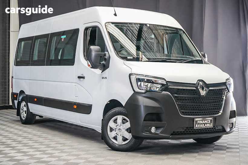 White 2021 Renault Master Bus Pro Lwb Fwd (110Kw)