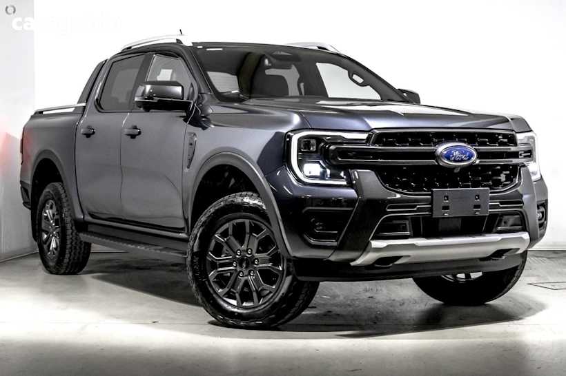 Grey 2025 Ford Ranger Ute Tray WILDTRAK 4X4