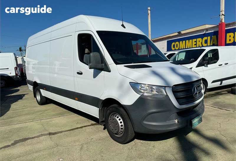 White 2019 Mercedes-Benz Sprinter Commercial 519CDI R