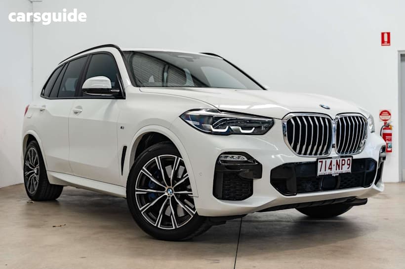 White 2019 BMW X5 SUV XDRIVE40I M SPORT 4X4