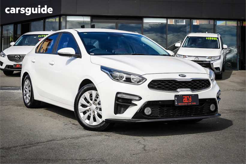 White 2019 Kia Cerato Sedan S F