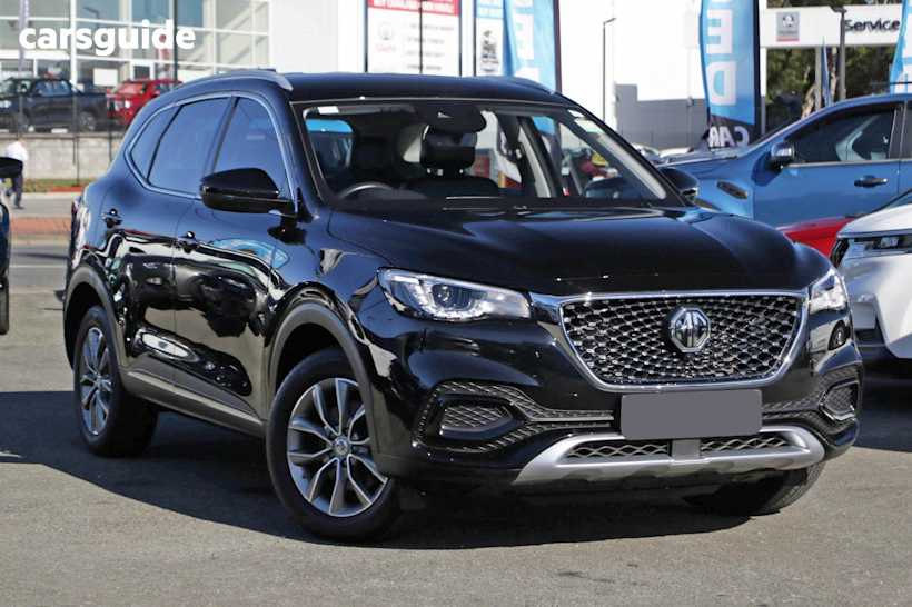 Black 2022 MG HS Plus EV SUV EXCITE F