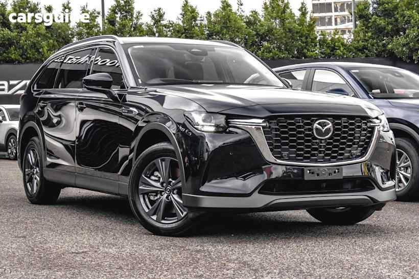 Black 2024 Mazda CX-80 SUV G40E PURE 4X4
