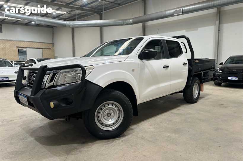 White 2018 Nissan Navara Ute Tray SL 4X4