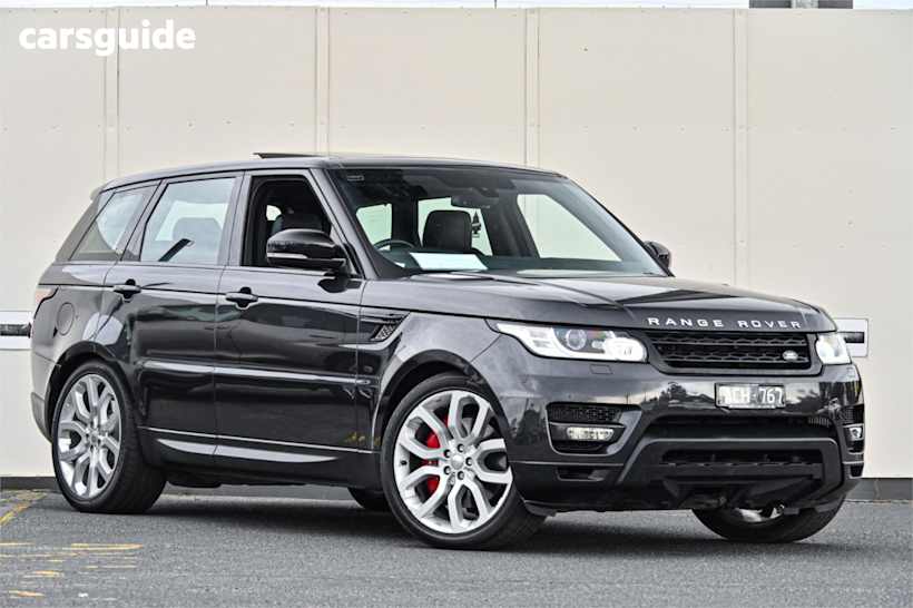 Grey 2014 Land Rover Range Rover Sport SUV SDV8 HSE DYNAMIC 4X4