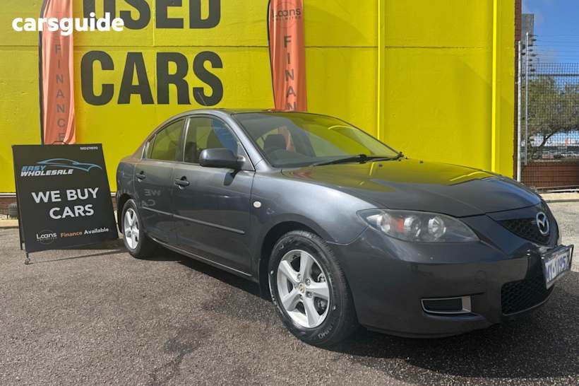 Grey 2008 Mazda Mazda3 Sedan NEO SPORT BK MY08