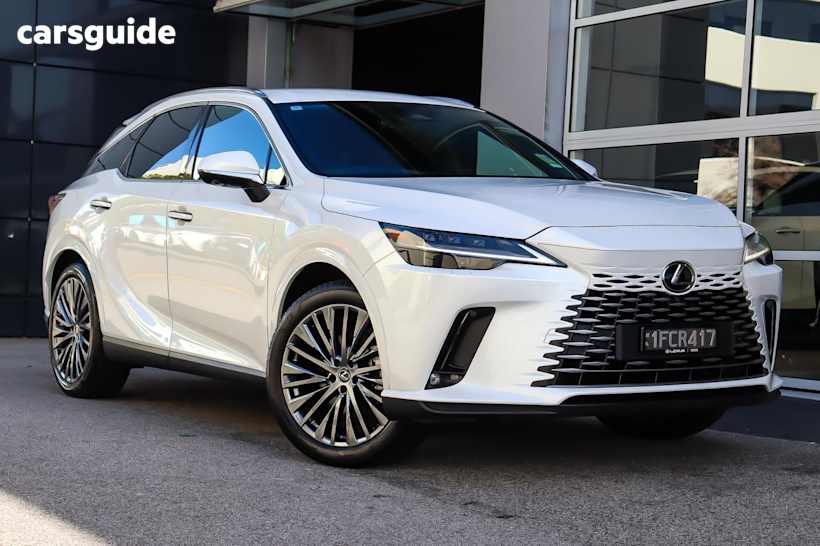 White 2024 Lexus RX350H Wagon Sports Luxury Awd Hybrid