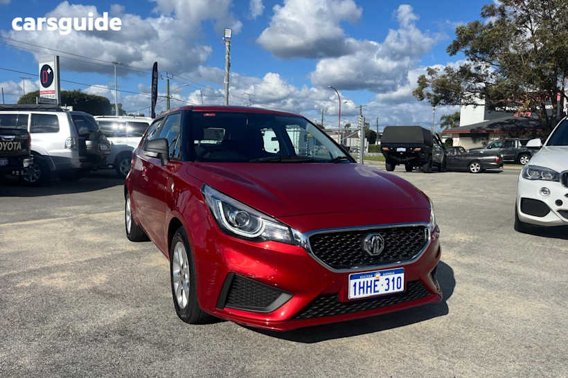 Red 2021 MG MG3 Hatch CORE F