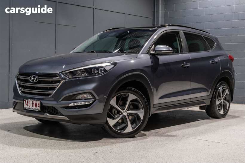 Grey 2016 Hyundai Tucson SUV HIGHLANDER 4X4