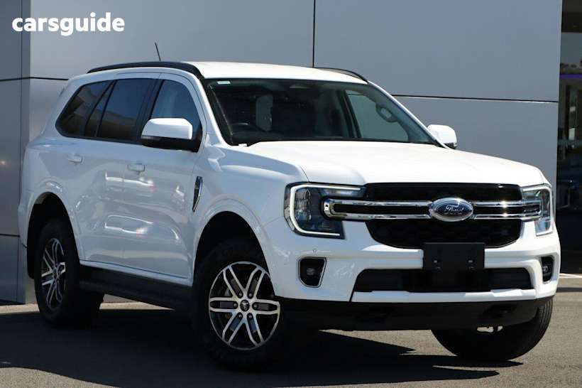 White 2023 Ford Everest SUV TREND 4X4