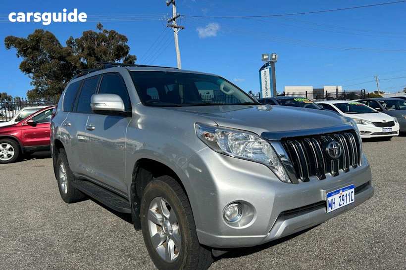 Silver 2015 Toyota Landcruiser Prado SUV GXL 4X4