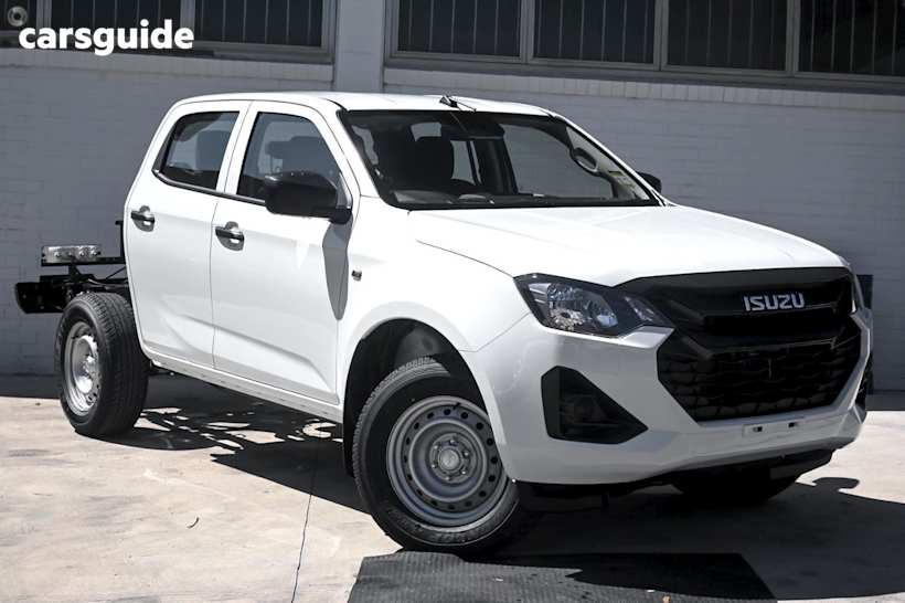 White 2025 Isuzu D-MAX Ute Tray SX 4X4