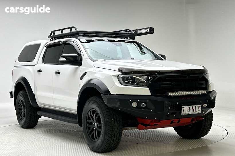White 2022 Ford Ranger Ute Tray RAPTOR X 4X4