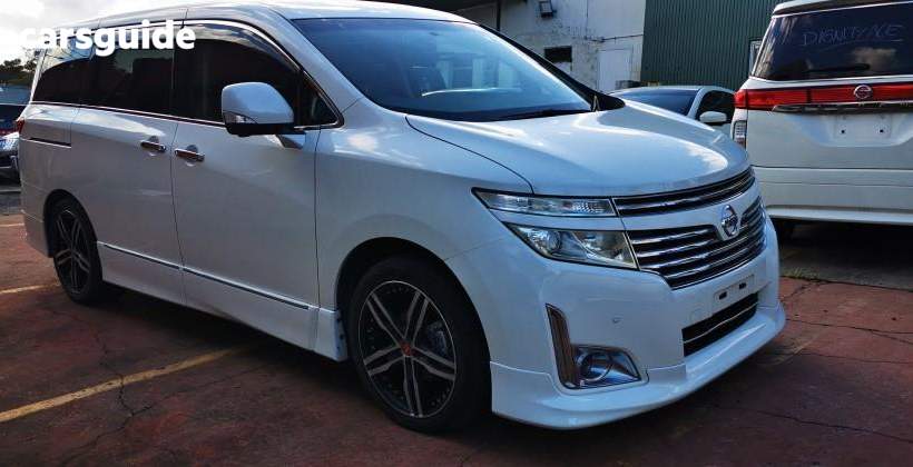 White 2010 Nissan Elgrand OtherCar HIGHWAY STAR