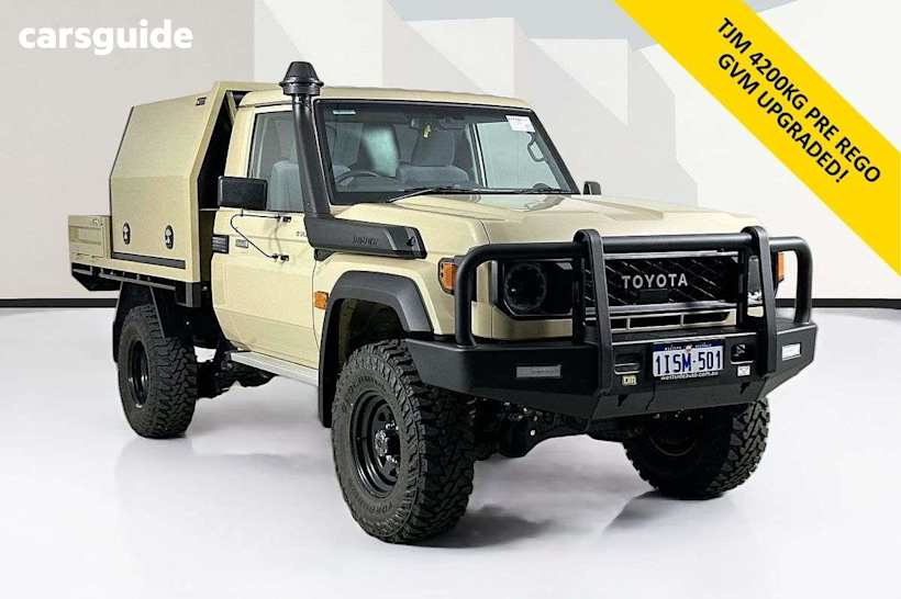 Grey 2025 Toyota Landcruiser Cab Chassis Lc79 Gxl + Diff Locks