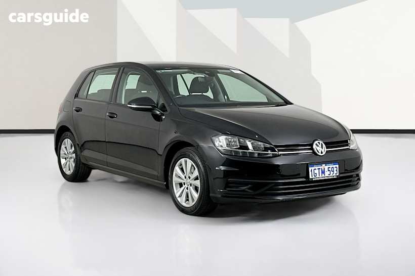 Black 2019 Volkswagen Golf Hatchback 110 Tsi Trendline