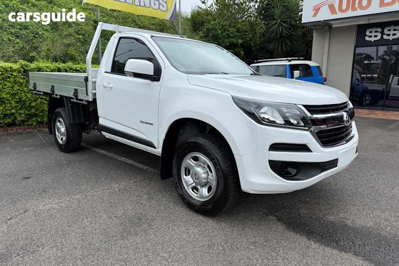 White 2019 Holden Colorado Cab Chassis Ls (4X2) (5Yr)