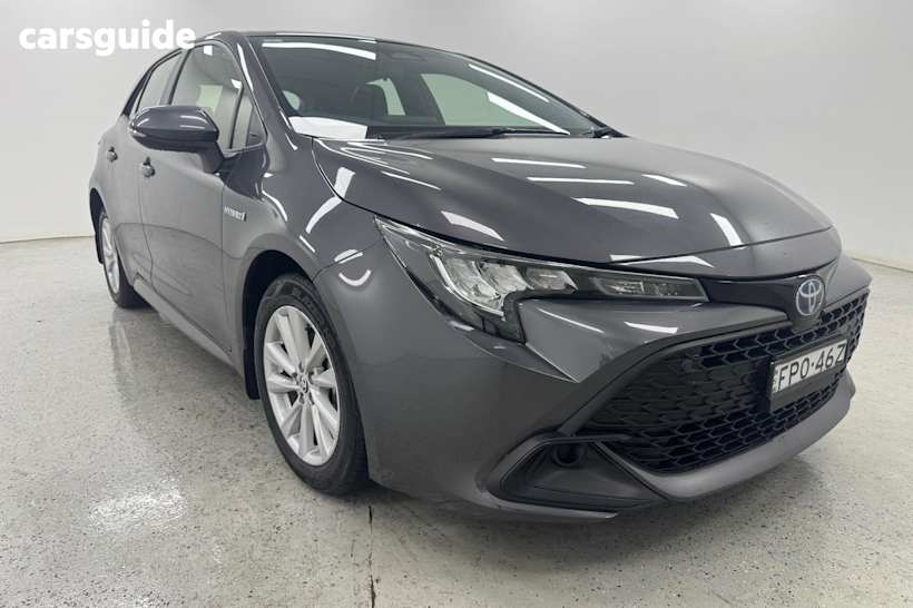 Grey 2023 Toyota Corolla Hatch ASCENT SPORT HYBRID F
