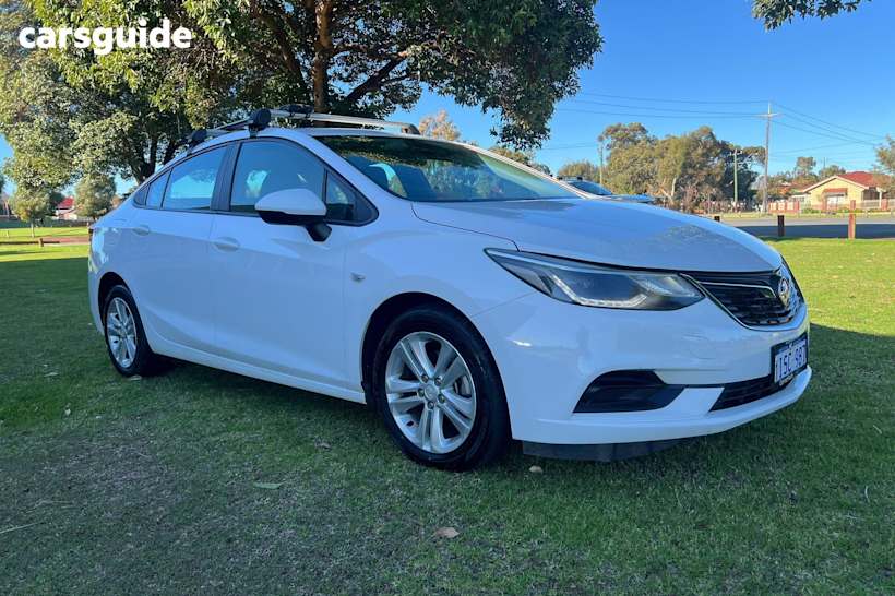 White 2018 Holden Astra Sedan Ls Plus