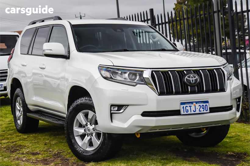 White 2017 Toyota Landcruiser Prado SUV GXL 4X4