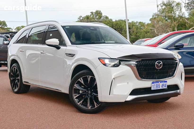 White 2023 Mazda CX-90 Wagon G50E Azami Mhev