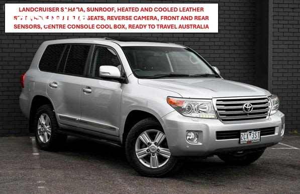Silver 2014 Toyota Landcruiser SUV SAHARA 4X4