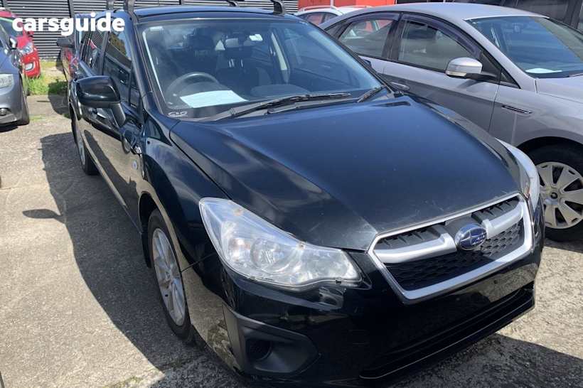 Black 2012 Subaru Impreza Hatch 2.0I 4WD
