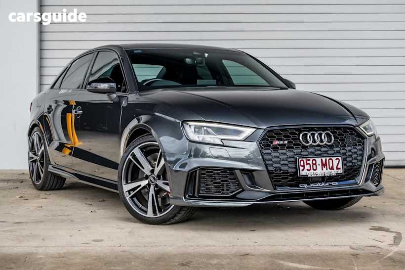 Grey 2017 Audi RS3 Sedan 4WD