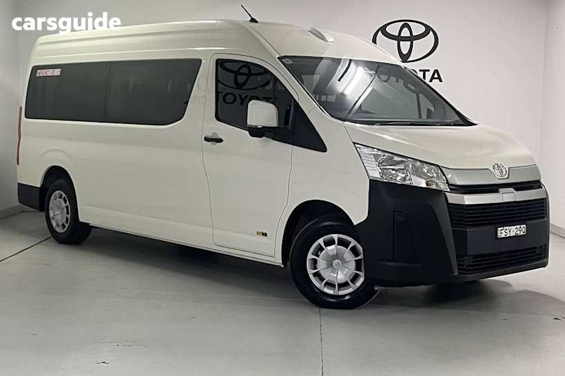 White 2024 Toyota HiAce OtherCar COMMUTER R