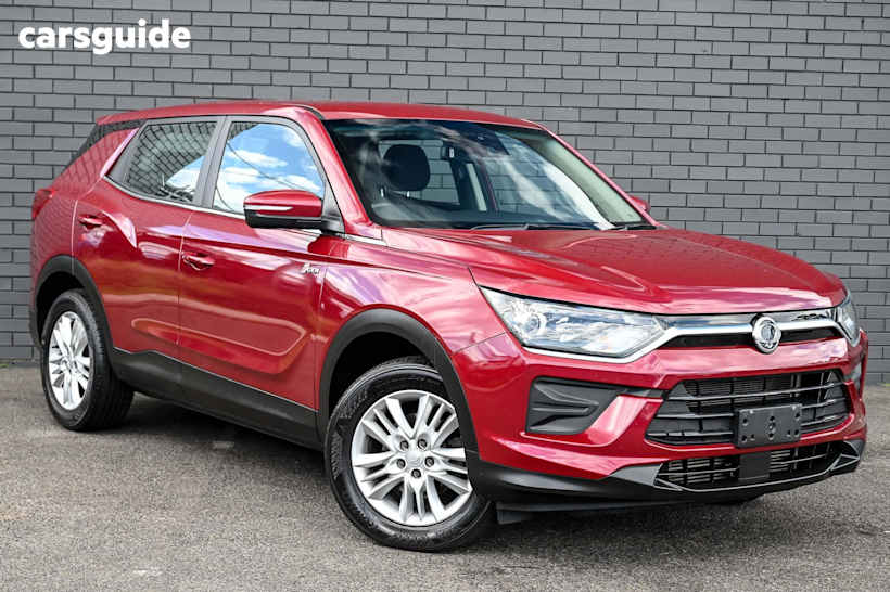 Red 2022 Ssangyong Korando SUV EX F
