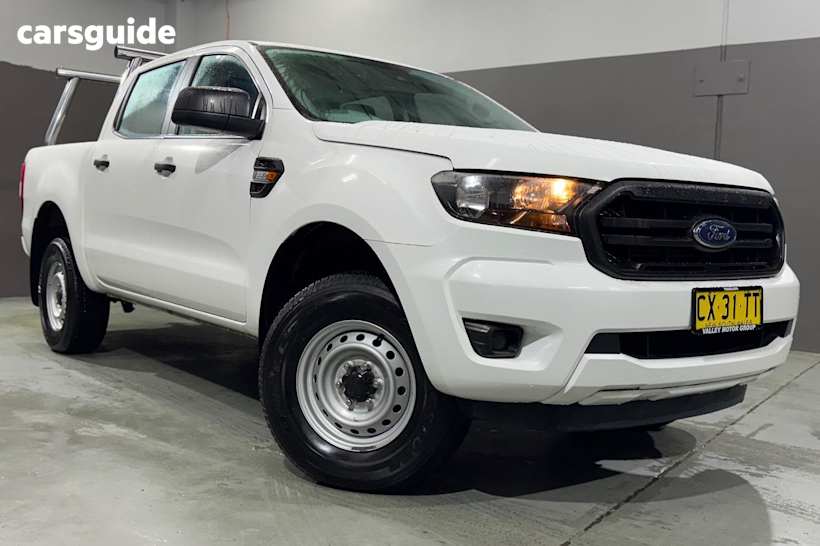 White 2019 Ford Ranger Ute Tray XL 4X4