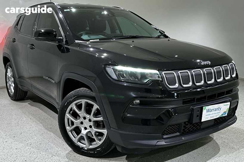 Black 2021 Jeep Compass SUV LAUNCH EDITION F