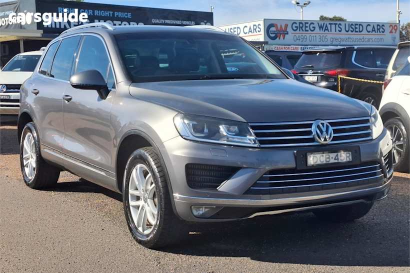 Grey 2015 Volkswagen Touareg SUV 150TDI ELEMENT 4WD