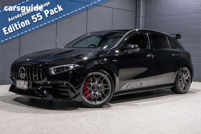 Black 2022 Mercedes-Benz A-CLASS Hatch A45 AMG S 4WD