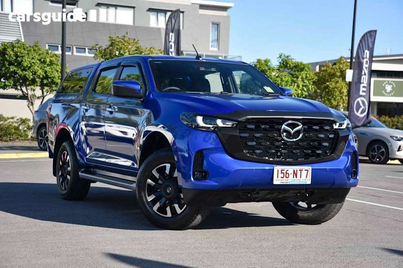 Blue 2025 Mazda BT-50 Dual Cab Pick-up Gt (4X4)