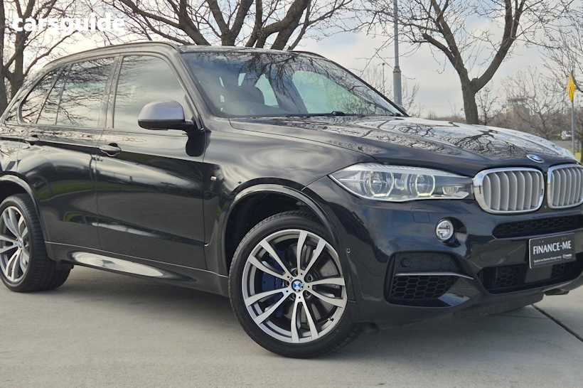 Black 2016 BMW X5 SUV M50D 4X4