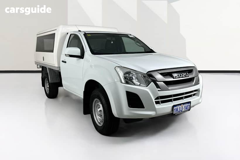 White 2018 Isuzu D-MAX Cab Chassis Sx Hi-Ride (4X2)